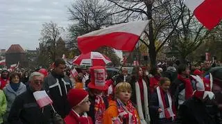 Wiele osób przyszło zobaczyć paradę