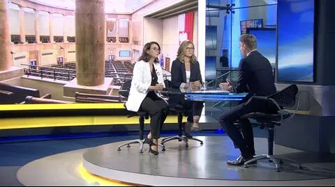 Kamila Gasiuk-Pihowicz i Magdalena Biejat w "Faktach po Faktach" 