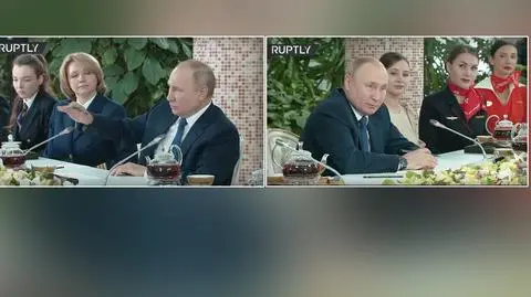 Film ze spotkania Putina ze stewardesami: fotomontaż? deep fake? Wyjaśniamy
