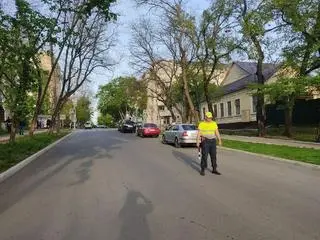 Tyraspol. Zamknięty dojazd do "ministerstwa bezpieczeństwa państwowego"