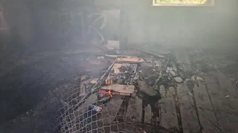 Pożar na szczycie Nosala