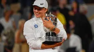 Iga Świątek won Roland Garros last year