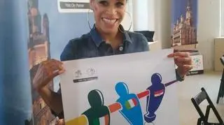 Ociana przed koncertem w Poznaniu