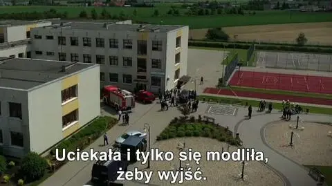 Niektóre dzieci dzowniły do rodziców i żegnały się z nimi
