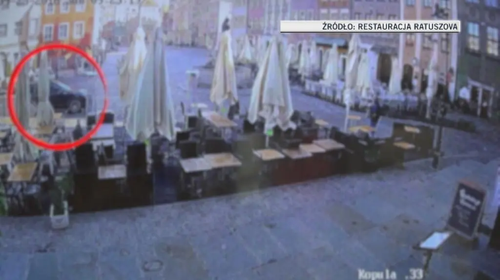 Nowe nagranie z pościgu po poznańskim rynku
