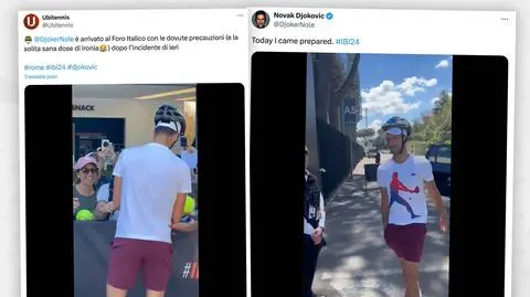 Djoković zareagował po incydencie z kibicem. "Przyszedłem przygotowany"