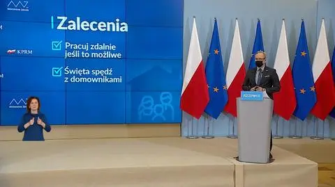 Zaleca się pracę zdalną jeśli to możliwe oraz spędzenie świąt wyłącznie z najbliższą rodziną
