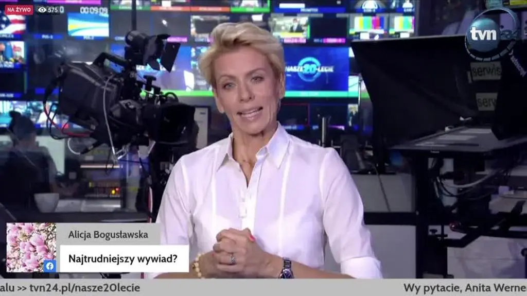 Najtrudniejszy wywiad? Anita Werner: najdziwniejszy był z ówczesną premier Ukrainy Julią Tymoszenko