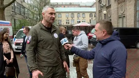Vitali Klitschko sends a message to Poland as NATO chief visits the city