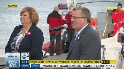 Prezydent Bronisław Komorowski życzył Polakom miłej majówki