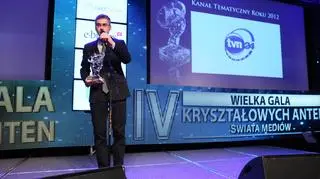 Michał Samul z nagrodą dla TVN24