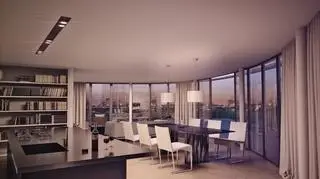 Penthaus z widokiem na Wrocław 