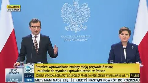 Od piątku minister sprawiedliwości Zbigniew Ziobro będzie znów równocześnie prokuratorem generalnym