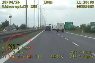 Kobieta jechała o ponad 80 km/h za szybko