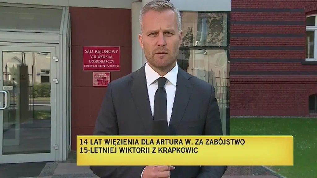 Sąd uznał, że Artur W. jest winny zabicia Wiktorii. Skazał go na 14 lat więzienia