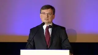 Zbigniew Ziobro podczas konwencji Solidarnej Polski w 2013 roku