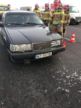 Zderzenie na S7