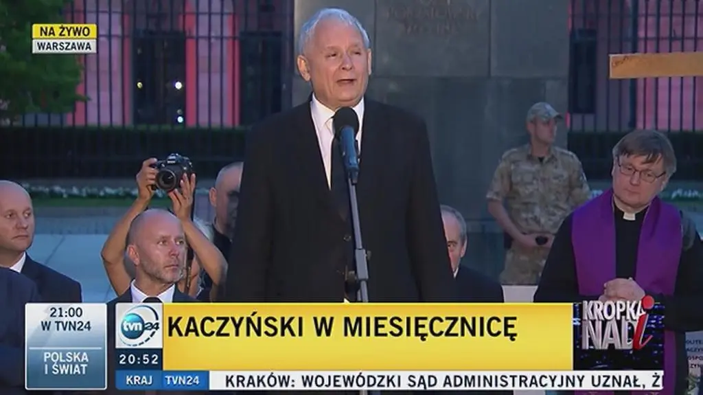 Kaczyński: będziemy kontynuowali swój marsz aż do momentu kiedy staną pomniki