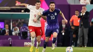 Lionel Messi and Robert Lewandowski at 2022 World Cup in Qatar