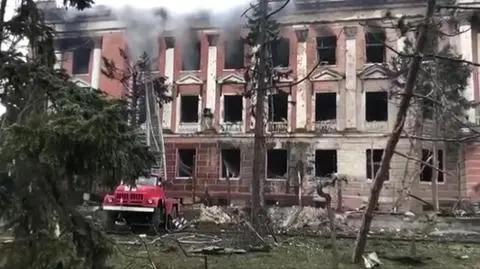 Relacja reportera TVN24 Tomasza Kanika z Mikołajowa