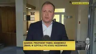 Nożownik usłyszał zarzut zabójstwa prezydenta Gdańska