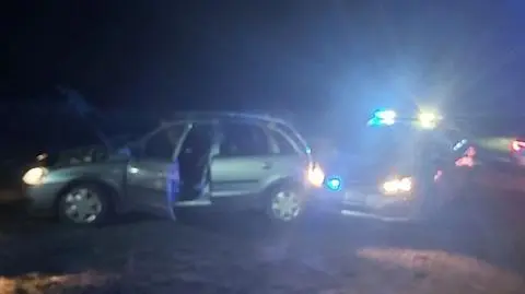 Mężczyzna próbował uciekać na wstecznym