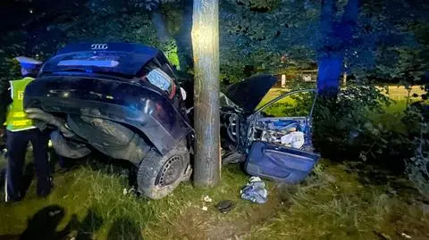 Tragiczny finał policyjnego pościgu. Nie żyją dwie osoby