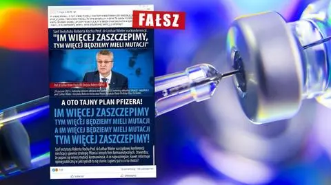 Szef niemieckiego instytutu ujawnił tajny plan producentów szczepionek? To manipulacja. Wyjaśniamy