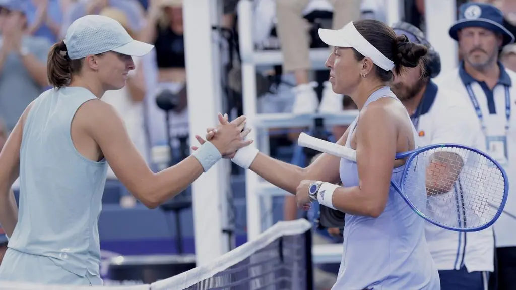 Iga Świątek i Jessica Pegula