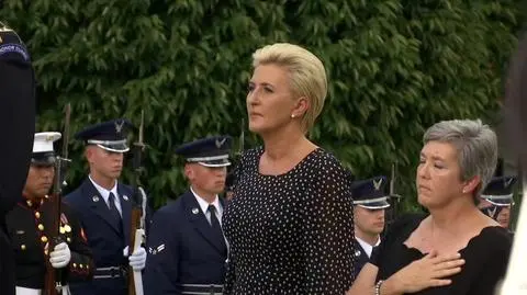 Prezydent Duda złożył wieniec na Grobie Nieznanych Żołnierzy w Arlington