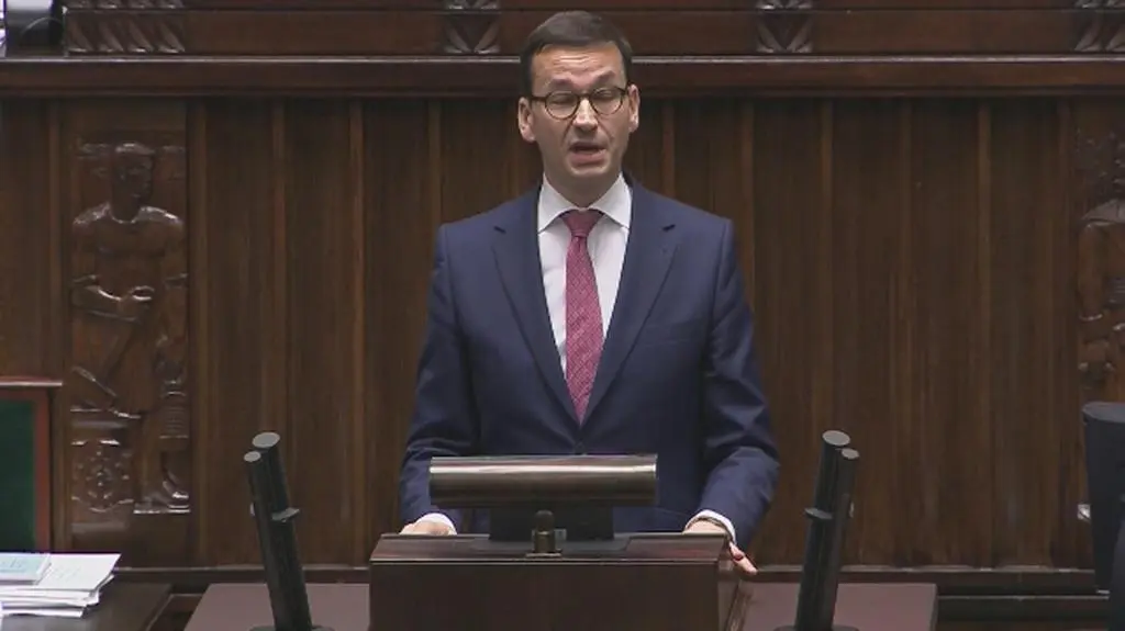 Premier Morawiecki komentuje wniosek o odwołanie Glińskiego