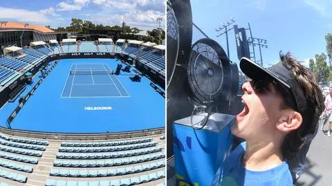Piekło w Melbourne. Mecze Australian Open musiały zostać wstrzymane