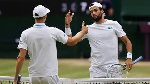 Pogromca Hurkacza z Wimbledonu rezygnuje z igrzysk. "Jestem zdruzgotany"