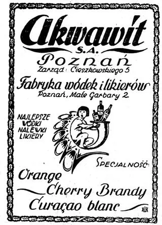 Reklama Akwawitu zamieszczona w "Dzienniku Poznańskim" 11 stycznia 1925 r.