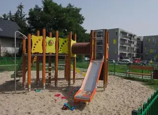Plac powstał w ramach budżetu obywatelskiego