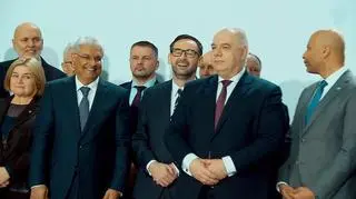 Daniel Obajtek i Jacek Sasin