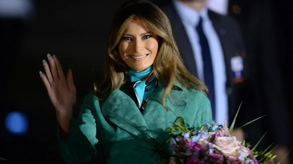 Wszystkie uśmiechy Melanii Trump