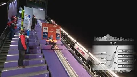 Szalał wiatr, Kubacki czekał i czekał. Za chwilę przekreślił marzenia Polaków o podium