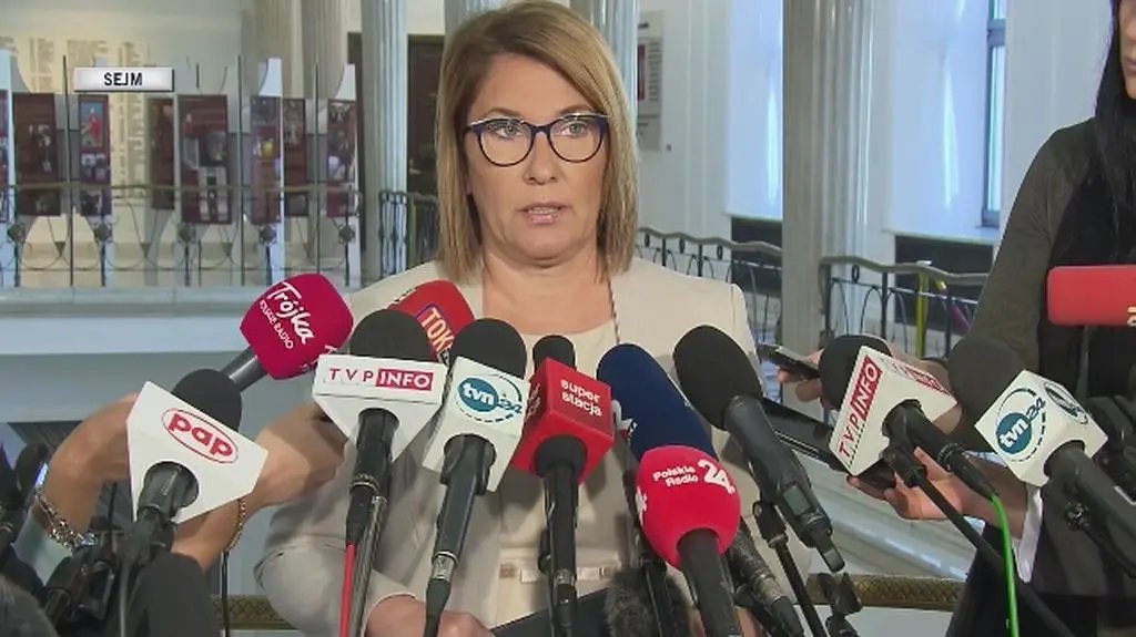Beata Mazurek o taśmach z premierem Morawieckim