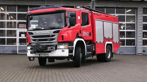 Pojechali do mężczyzny z zawałem i do ofiary nożownika. Straż pożarna jak pogotowie