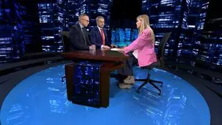 Artur Soboń i Krzysztof Gawkowski byli gośćmi "Kropki nad i"