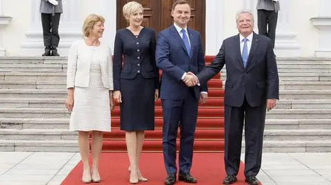 Konferencja prezydentów Polski i Niemiec