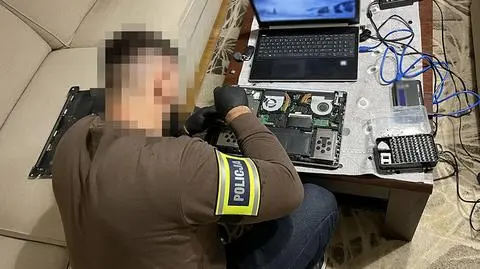50 tysięcy filmów i zdjęć z dziecięcą pornografią, pięć osób w areszcie