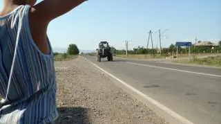 "Mikołaj jest mistrzem w łapaniu autostopa"