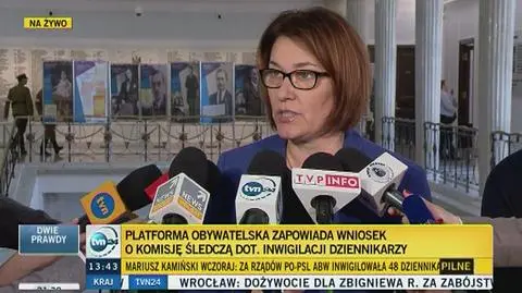 PiS odpowiada PO ws. komisji śledczej 