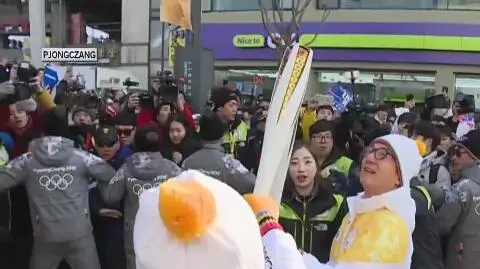 Ogień dotarł do Pjongchangu