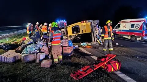 W wypadku busa pod Tarnowem zginął 13-letni chłopiec. 