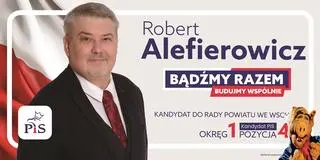 Plakat Roberta Alefierowicza