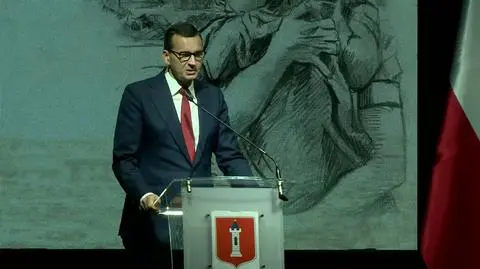 Przemówienie Morawieckiego w Wieluniu