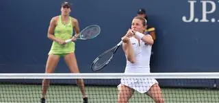 Chwalińska i Linette walczyły dzielnie, ale odpadły z US Open